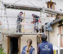 chantier de rénovation Cozynergy