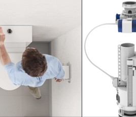 Chasse d'eau sans contact