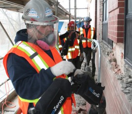 exosquelette sur chantier