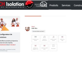 Site internet Hirsch Isolation