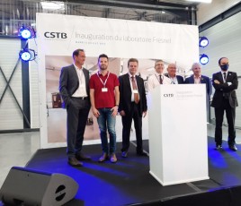 CSTB - Inauguration du Laboratoire Fresnel dédié aux essais Vitrages