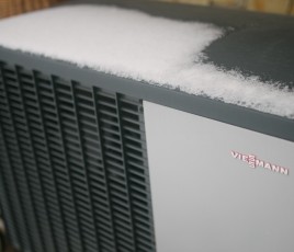 Pompe à chaleur neige