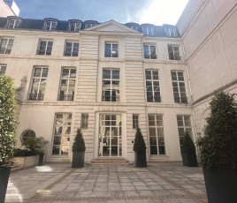 Showroom de Forbo Flooring, à Paris.