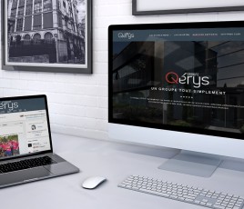 Groupe Qérys - Site web.