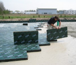 Foamglas isolation sous radier