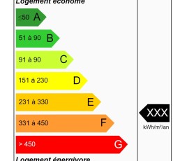 étiquette DPE diagnostic performance énergétique