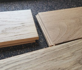 Naofloor, parquet massif neutre en carbone.