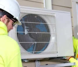 Installation d'une PAC.