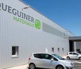 Agence Quéguiner Matériaux de Lorient (Morbihan).