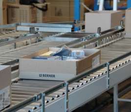 Berner - Préparation des commandes.