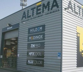 Façade d'agence Altéma (ex-groupe Hild).