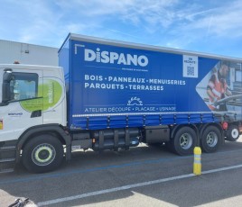 Camion de livraison Dispano.