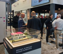 Stand d'Atlantem à Batimat 2024.