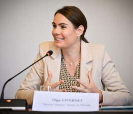 Olga Givernet, ministre déléguée à l'Énergie.