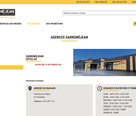 Sarreméjean- Site internet.