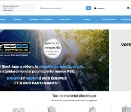 Yesss Électrique et labellisation ÉcoVadis 2024.