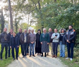 Les premiers membres fondateurs de Fédécomat.