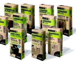 Cermix gamme Eco mortiers-colles FDES