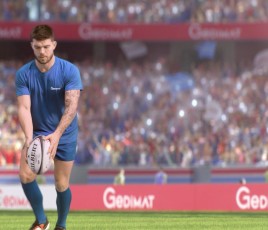 Sponsoring rugby Gedimat - Matthieu Jalibert.
