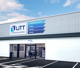 Agence LiTT de Guipavas, près de Brest (Finistère).