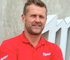 Mickaël Camus, responsable de la division EPI chez Milwaukee France