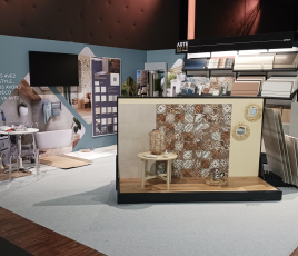 Salon des Nouveautés 2025 de Point.P dédié à sa MDD Arte Déco.