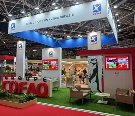 Ambiance sur le salon Cofaq 2025 à Lyon.