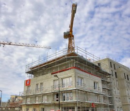 Chantier construction logement
