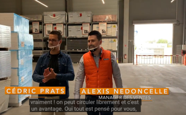 La cour des matériaux Bricoman