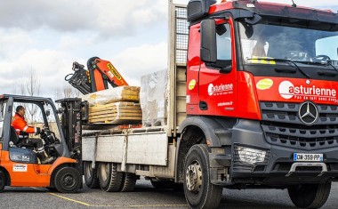 Asturienne - Camion de livraison