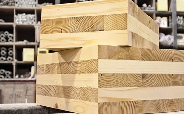 Bois lamellé croisé (CLT)