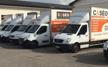 Caséo - Flotte de camions de livraison