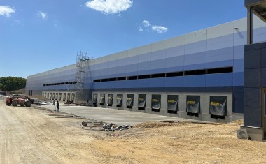 Plateforme logistique régionale Sud - Chantier, juin 2022