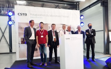 CSTB - Inauguration du Laboratoire Fresnel dédié aux essais Vitrages