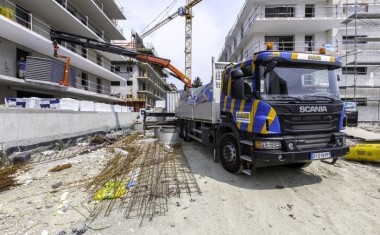 Samse - Livraison sur chantier.