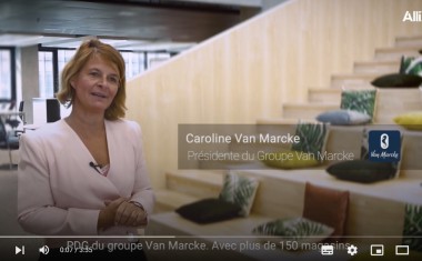 Caroline Van Marcke, PDG du groupe Van Marcke.