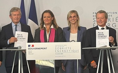 CGF - Signature de la Charte de sobriété énergétique.