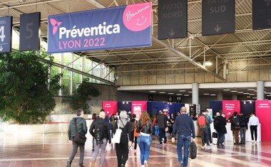 Entrée du salon Préventica-Lyon - 27-29/09/2022.