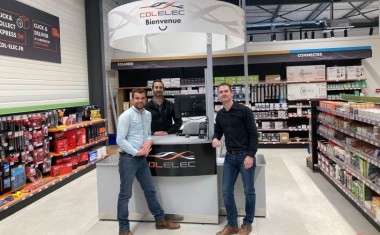 CDL Elec, équipe de l'agence d'Auray (56).