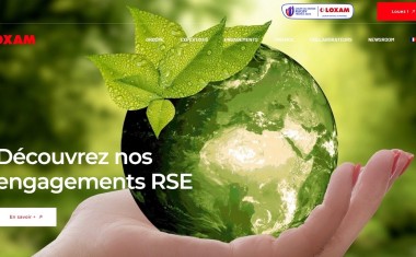Nouveau site corporate Loxam.com.