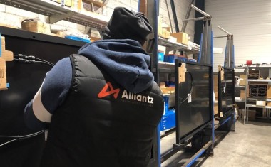 Alliantz Ecotrading, entrepôt de Lézignan-corbières (Aude).