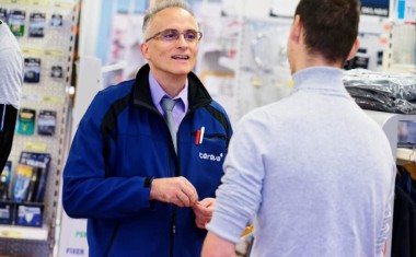 Téréva - Conseiller de vente en LS avec un client pro.