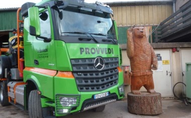 Groupe Provvedi - Transport de grumes.