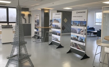 Showroom Saint-Denis Rheinzink