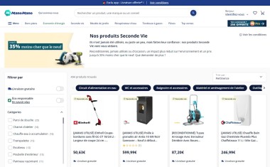 ManoMano, offre "seconde vie".