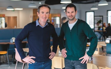 Les dirigeants d'Elcia et de Revel'Home.