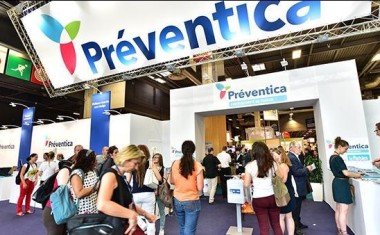 Préventica - Ambiance entrée du salon.