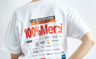 La Plateforme du Bâtiment - T-shirt 100% Merci.