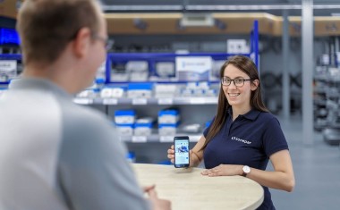 Vendeuse comptoir Sonepar.