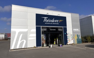 Théodore Masion de Peinture - Agence d'Auray (Morbihan).